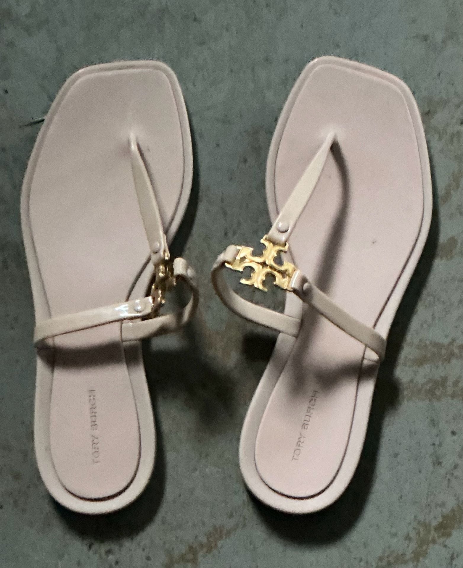 Tory Burch Roxanne Jelly Thong Sandals In Meadowsweet Size 7